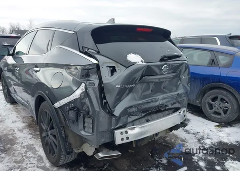 2020 Nissan Murano Sl Intelligent Awd z USA, uszkodzony, nr VIN 5N1AZ2CS9LN165082